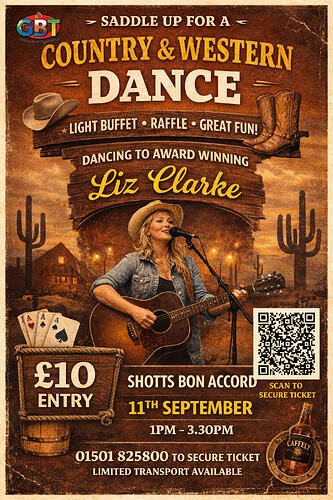 September Tea Dance Poster