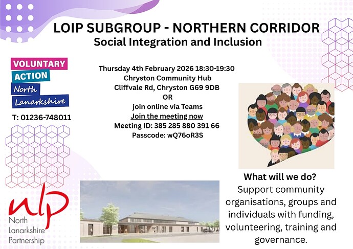 LOIP subgroup Social Integration NC Feb 2026